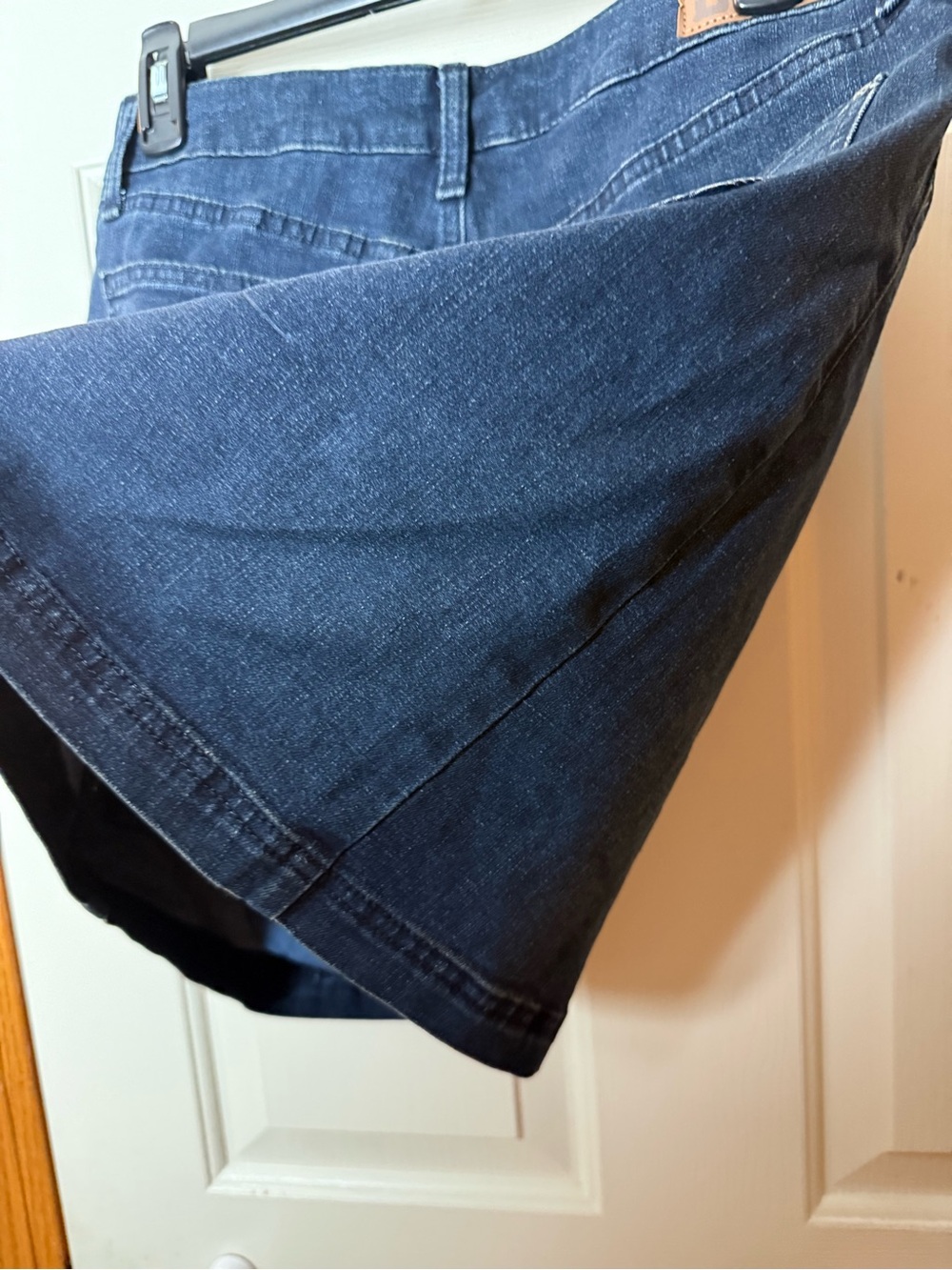 Lee Navy Denim Skort with Front Pockets - Picture 11 of 13